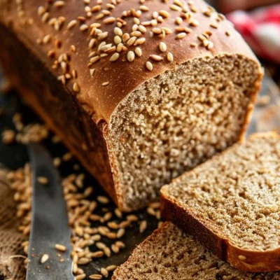 Pan casero sin gluten, ejemplo 2 del recetario